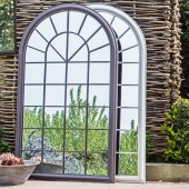 Orlanda Outdoor Mirror – Brown 